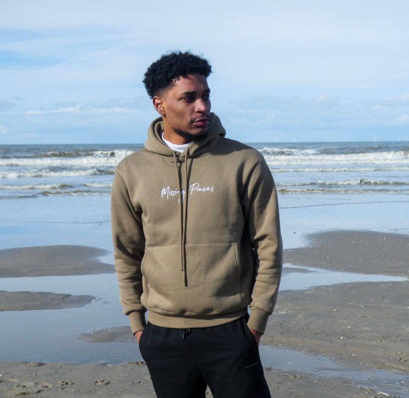 The Minimalist Signature Hoodie Khaki